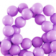 10 mm Perlen aus Acryl shiny Lavender purple