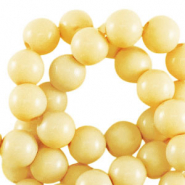 6 mm Perlen aus Acryl shiny Daffodil yellow