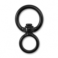 Farbiges Zubeh&ouml;r F&uuml;r Schl&uuml;ssel Anh&auml;nger Round Black