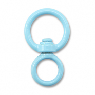 Farbiges Zubeh&ouml;r F&uuml;r Schl&uuml;ssel Anh&auml;nger Round Light blue