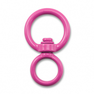 Farbiges Zubeh&ouml;r F&uuml;r Schl&uuml;ssel Anh&auml;nger Round Magenta pink