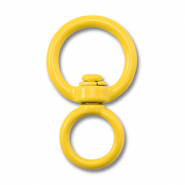 Farbiges Zubeh&ouml;r F&uuml;r Schl&uuml;ssel Anh&auml;nger Round  Yellow