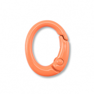 Farbiges Zubeh&ouml;r F&uuml;r Schl&uuml;ssel Anh&auml;nger Oval Orange