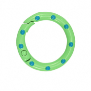 Farbiges Zubeh&ouml;r F&uuml;r Schl&uuml;ssel Anh&auml;nger Ring Green-blue