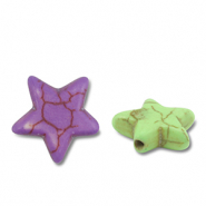 Keramik Perlen Star Multicolour