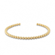 Stainless Steel - Rostfrei Stahl Armbänder Bangle Gold