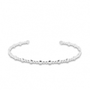 Stainless Steel - Rostfrei Stahl Armbänder Bangle Silver