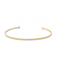 Stainless Steel - Rostfrei Stahl Armbänder Bangle Gold