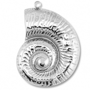Anhänger aus Stainless Steel - Rostfreiem Stahl Shell Silver