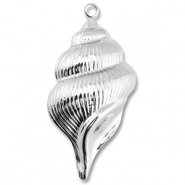 Anhänger aus Stainless Steel - Rostfreiem Stahl Whelk Silver