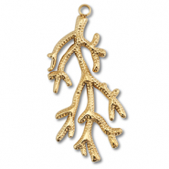 Anhänger aus Stainless Steel - Rostfreiem Stahl Coral Gold