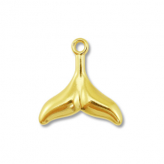 Anhänger aus Stainless Steel - Rostfreiem Stahl Tail Fin Gold