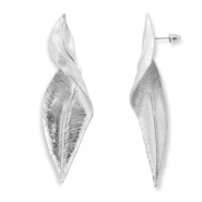 Musthave Ohrringe Leaf Silver