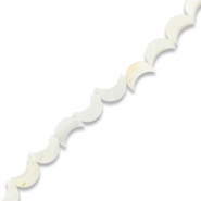 Perle Muschel Moon Off white
