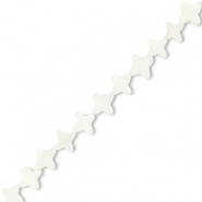 Perle Muschel Star Off white