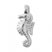 Anh&auml;nger Metall DQ Seahorse Antik silber (Nickelfrei)