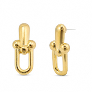 Zubeh&ouml;r Metall DQ Ohrringe Gold (Nickelfrei)