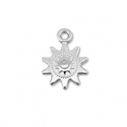 Anh&auml;nger Metall DQ Sun Antik silber (Nickelfrei)