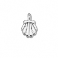Anh&auml;nger Metall DQ Shell Antik silber (Nickelfrei)
