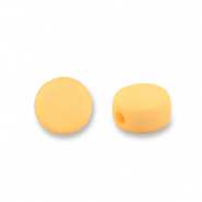 Perlen Acryl Disc Yellow orange