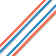 BY31® Schmucktextband in den niederländischen / französischen Nationalfarben Red-white-blue-gold