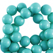 8 mm Perlen aus Acryl shiny Aqua green