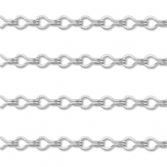 Zubehör aus Stainless Steel - Rostfreiem Stahl Gliederkette Link Drop Silver