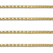 Zubehör aus Stainless Steel - Rostfreiem Stahl Gliederkette Popcorn Gold