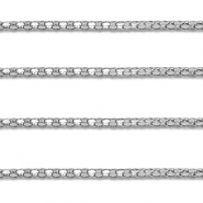 Zubehör aus Stainless Steel - Rostfreiem Stahl Gliederkette Popcorn Silver