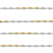 Zubehör aus Stainless Steel - Rostfreiem Stahl Gliederkette Ankerkette Gold-silver