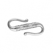 Zubeh&ouml;r aus Stainless Steel - Rostfreiem Stahl S-Haken-Verschluss Silver
