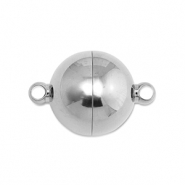 Zubeh&ouml;r aus Stainless Steel - Rostfreiem Stahl Magnetverschluss Ball 16mm Silver