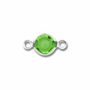 Zubehör aus Stainless Steel - Rostfreiem Stahl Connector Round Silver-green