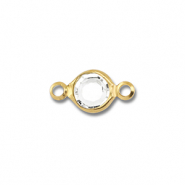 Zubehör aus Stainless Steel - Rostfreiem Stahl Connector Round Gold-transparent