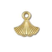 Anhänger aus Stainless Steel - Rostfreiem Stahl Fan Gold