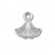 Anhänger aus Stainless Steel - Rostfreiem Stahl Fan Silver