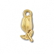 Anhänger aus Stainless Steel - Rostfreiem Stahl Tulip Gold