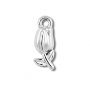 Anhänger aus Stainless Steel - Rostfreiem Stahl Tulip Silver