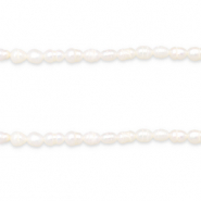 BQ S&uuml;sswasser Perlen Rice 6x4mm Natural white