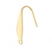Zubehör aus Stainless Steel - Rostfreiem Stahl Ohrringe / Ohrhänger with Loop Gold