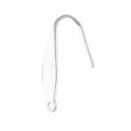 Zubehör aus Stainless Steel - Rostfreiem Stahl Ohrringe / Ohrhänger with Loop Silver