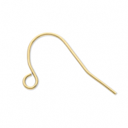 Zubehör aus Stainless Steel - Rostfreiem Stahl Ohrringe / Ohrhänger with Loop Gold