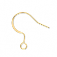 Zubehör aus Stainless Steel - Rostfreiem Stahl Ohrringe / Ohrhänger with Loop Gold