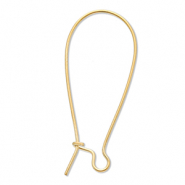 Zubehör aus Stainless Steel - Rostfreiem Stahl Ohrhänger verschliessbar Gold