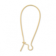 Zubehör aus Stainless Steel - Rostfreiem Stahl Ohrhänger verschliessbar Gold