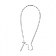 Zubehör aus Stainless Steel - Rostfreiem Stahl Ohrhänger verschliessbar Silver