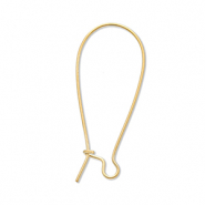 Zubehör aus Stainless Steel - Rostfreiem Stahl Ohrhänger verschliessbar Gold