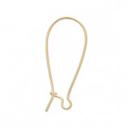 Zubehör aus Stainless Steel - Rostfreiem Stahl Ohrhänger verschliessbar Gold