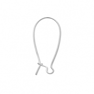 Zubehör aus Stainless Steel - Rostfreiem Stahl Ohrhänger verschliessbar Silver