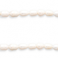 BQ Süsswasser Perlen Rice 9x7-8mm Natural white